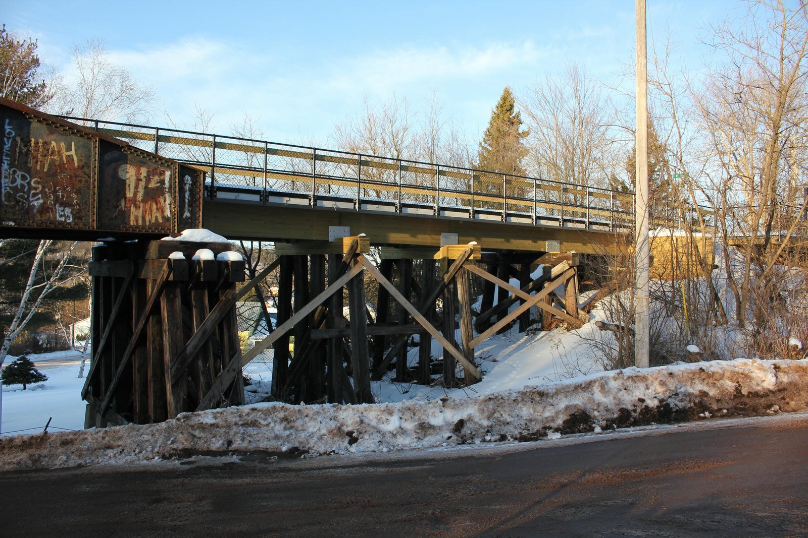 East approach